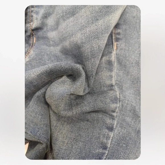 Nicole Miller New York Raw Hem High Rise Embroidered Skinny Ankle Jeans Size 6 - Picture 12 of 12